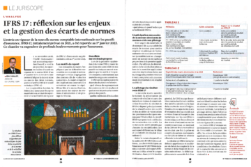 IFRS 17 : Réflexion sur les enjeux et la gestion des écarts des normes