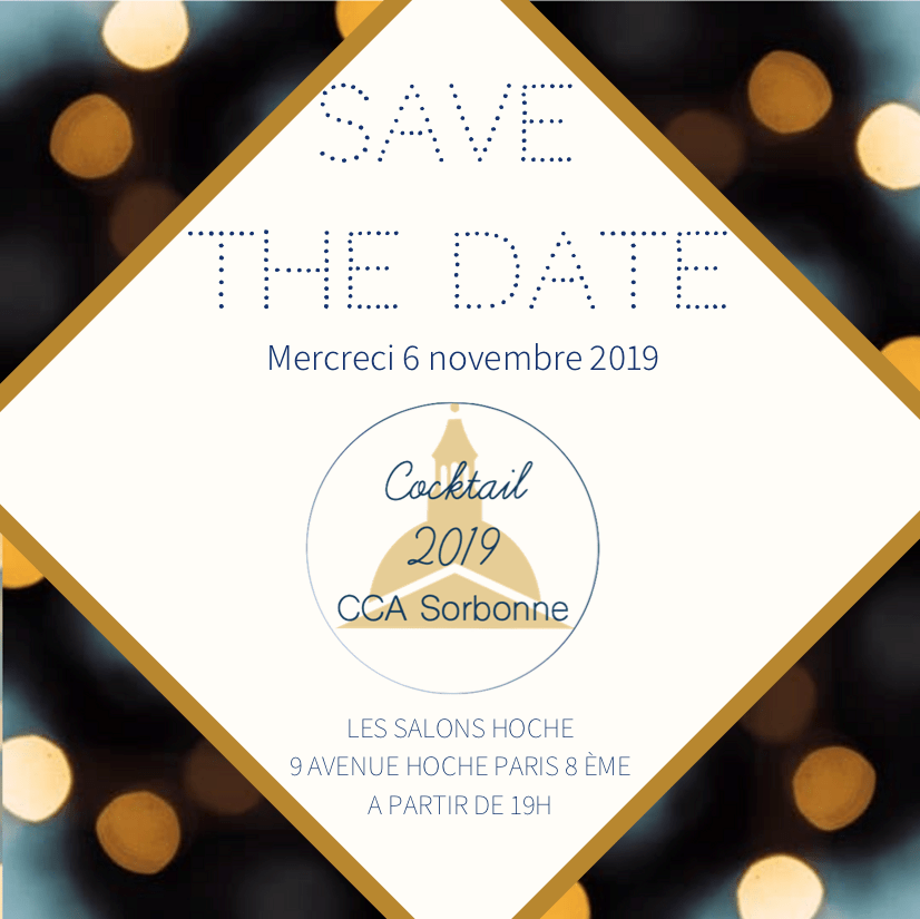 Cocktail de la Sorbonne, le 6 novembre 2019