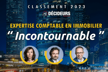 Pour la 5ème année consécutive, notre équipe Immobilier est reconnue « Incontournable » !