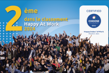 2ème dans le classement HappyIndex®AtWork 2024